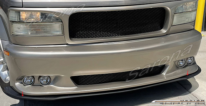 Custom Chevy Astro  Mini Van Front Lip/Splitter (1995 - 2005) - $290.00 (Part #CH-034-FA)
